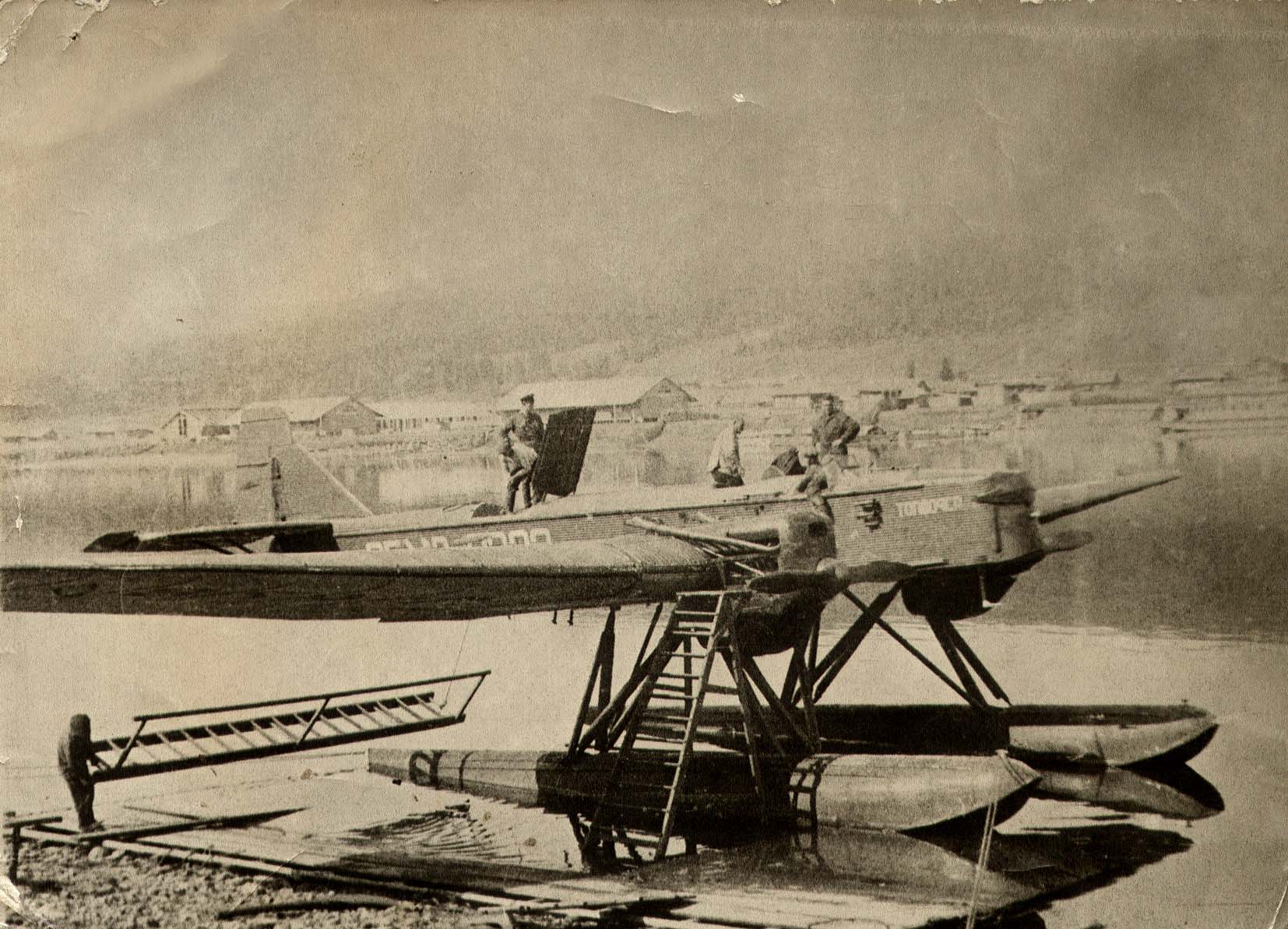 Рис.4. Гидроплан Голышева.1930 е 1 1