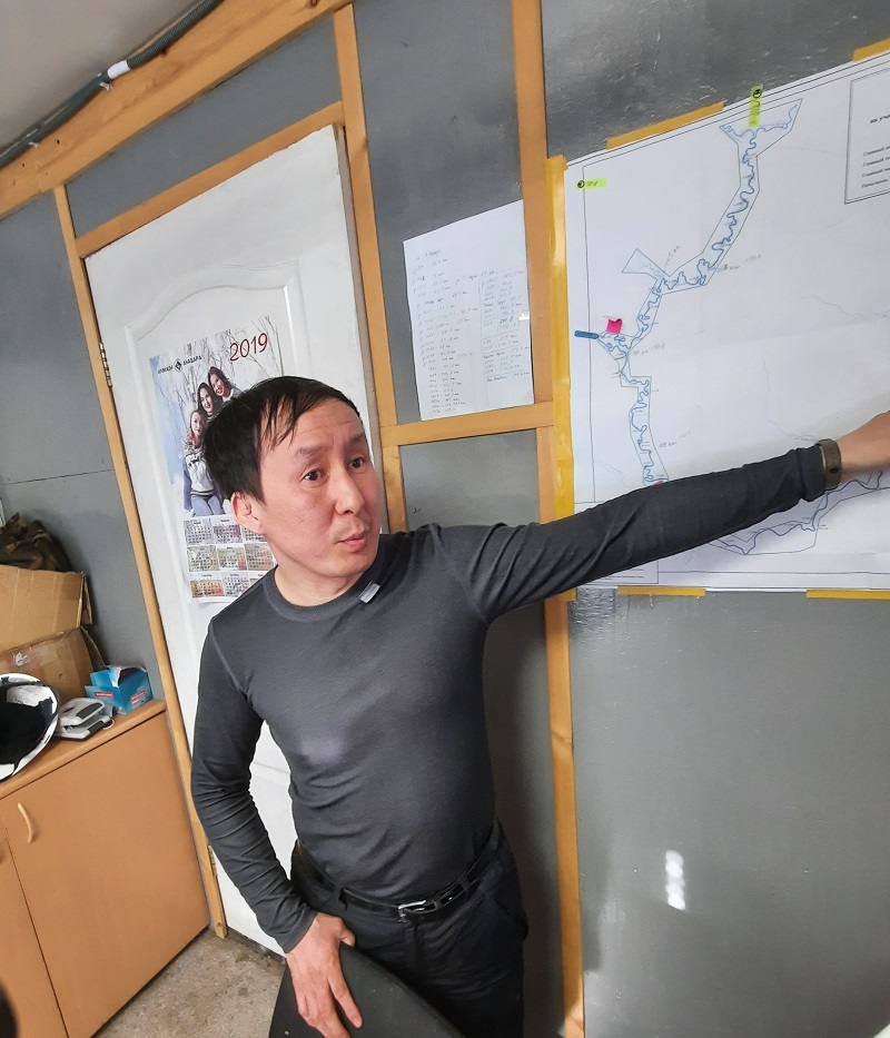 Геолог Дмитрий Иванов